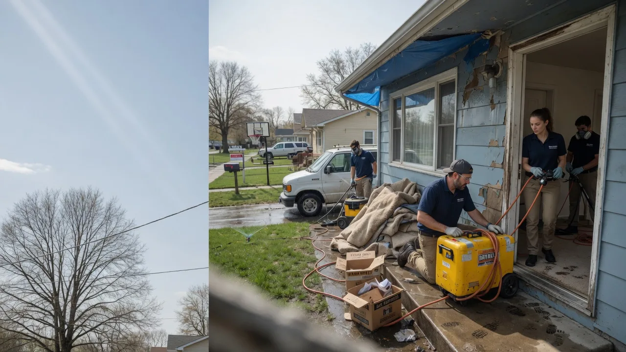 Basement Flood Cleanup in Norborne, MO near me